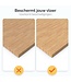 Goliving Bodenschutzmatte Bürostuhl - Bürostuhlmatte - PVC - schallabsorbierend - für harte Böden - 90 x 120 cm - Transparent