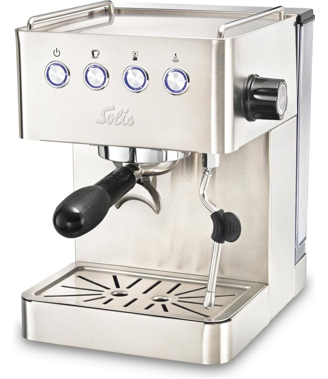 Solis - Barista Gran Gusto (Typ 1014), Espressomaschine mit 58mm Portafilter - Silber