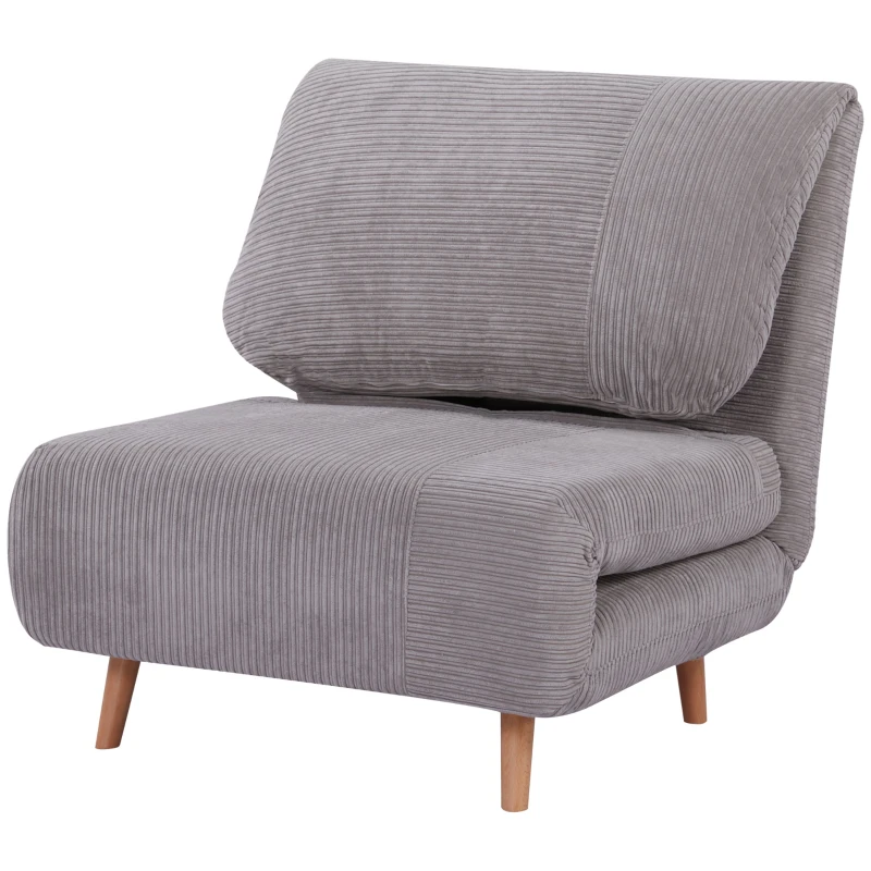 Of 3 günstig Kaufen-HOMCOM 2 in 1 Schlafsofa - Klappbett - Hellgrau - Sofa Größe 82 x 89 x 83cm. HOMCOM 2 in 1 Schlafsofa - Klappbett - Hellgrau - Sofa Größe 82 x 89 x 83cm <![CDATA[Sie haben nur wenig Platz in Ihrem Wohnzimmer und brauchen ein Möbelstü