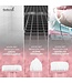 GoScrub® Cleaning Master Pink - Elektrische Reinigungsbürste - Elektrische Schrubbbürste - für Bad oder Küche - Schrubber mit Griff - 10 Aufsätze