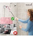 GoScrub® Cleaning Master Pink - Elektrische Reinigungsbürste - Elektrische Schrubbbürste - für Bad oder Küche - Schrubber mit Griff - 10 Aufsätze