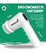 GoScrub® Mini - Elektrische Reinigungsbürste - 4 Aufsätze - Waschbürste - Schrubber - Handbürste - Arbeitsbürste - Scheuerbürste - Reinigungsbürste