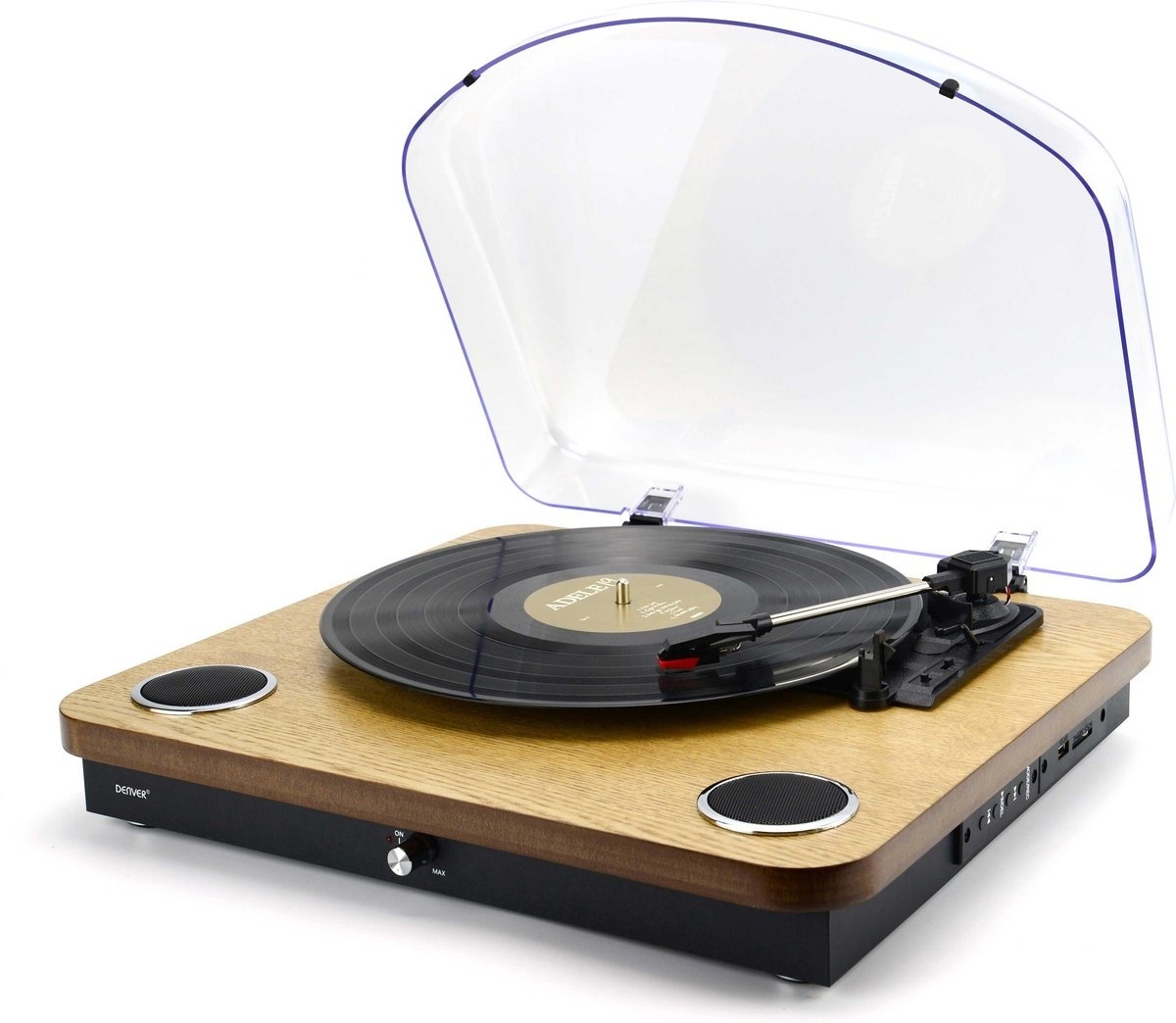 5706751052149 - VPL-210 Holz USB-Plattenspieler mit eingebauten Lautsprechern 5706751052149 - VPL-210 Holz USB-Plattenspieler mit eingebauten Lautsprechern