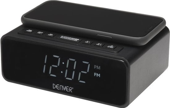 5706751042751 - Digitaler Radiowecker mit kabellosem Ladegerät Denver