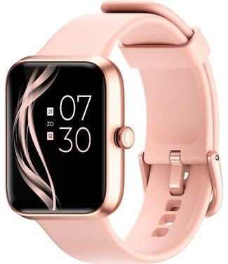 Lunis Lunis Smartwatch Damen & Herren Rose Gold / Pink - Apple & Android - Touchscreen
