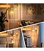 165cm Stehlampe Dimmbare Stehlampe mit 2 Weidenlampenschirmen Stehlampe Weiß für Wohnzimmer Schlafzimmer Arbeitszimmer
