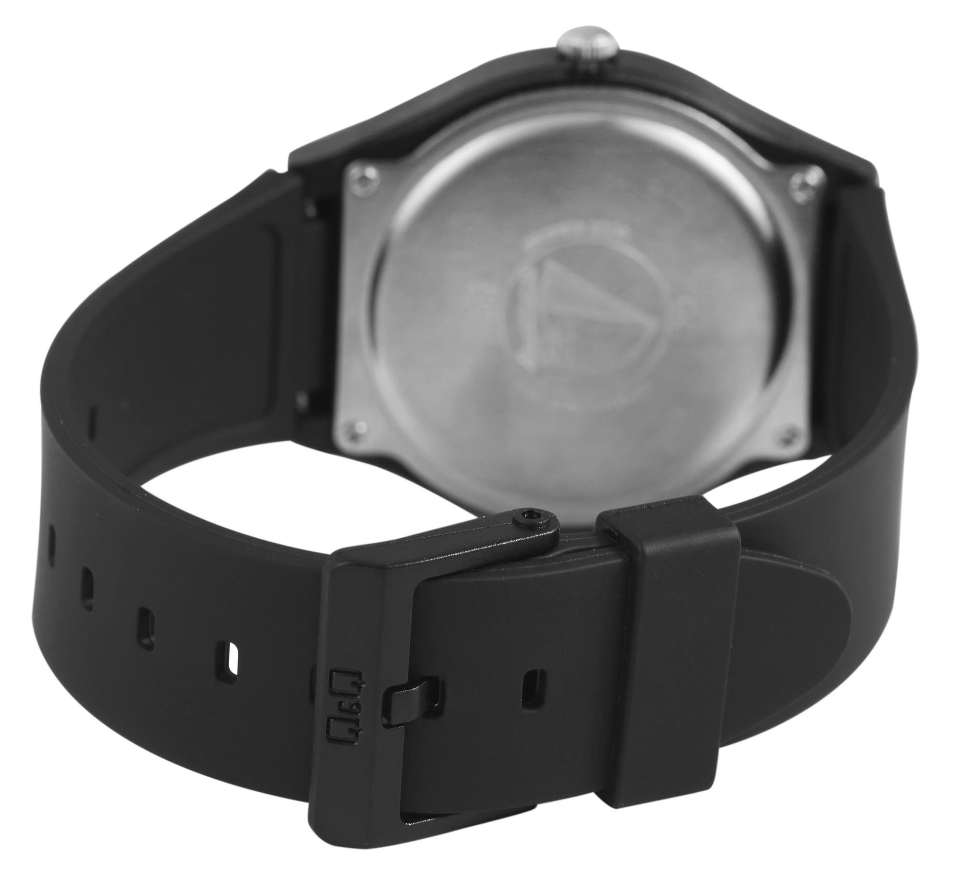 Unisex M günstig Kaufen-Q&Q Unisex-Armbanduhr mit Datumsanzeige und Quarzwerk. Q&Q Unisex-Armbanduhr mit Datumsanzeige und Quarzwerk <![CDATA[* Analoge Armbanduhr mit 3 Zeigern * Hochwertiges Quarzwerk * Wasserdichtigkeit von 10 bar * Die Uhr hat eine Datums- und Tagesan