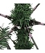 vidaXL-Künstlicher Weihnachtsbaum-mit-Scharnieren-und-Tannenzapfen-210-cm