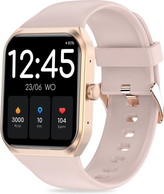 TC TW günstig Kaufen-FITAGE Smartwatch - Schrittzähler - Sportuhr - Rosa. FITAGE Smartwatch - Schrittzähler - Sportuhr - Rosa <![CDATA[Beschreibung des Produkts Bei jeder Bestellung ist das E-Book: Abnehmen starten (im Wert von 14,95 €) enthalten! Sie erhalten das