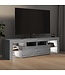 vidaXL TV-Schrank-mit-LED-Beleuchtung-140x36,5x40-cm-grau-sonoma-eiche