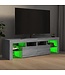 vidaXL TV-Schrank-mit-LED-Beleuchtung-140x36,5x40-cm-grau-sonoma-eiche