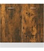 vidaXL-Dachrinnenschrank-80x46x81,5-cm-Holz bearbeitet-geräuchert-eiche Farbe