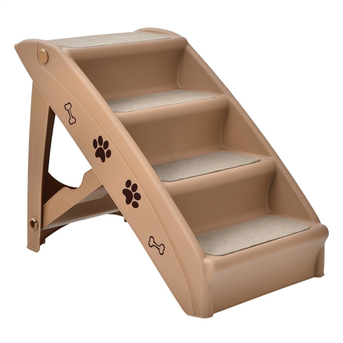 Tier Bar günstig Kaufen-Coast Pet Treppe mit 4 Stufen tragbare Kletterleiter sicher hundert Hang 62,5 x 38 x 49 cm braun. Coast Pet Treppe mit 4 Stufen tragbare Kletterleiter sicher hundert Hang 62,5 x 38 x 49 cm braun <![CDATA[Ein Tierhügel, den Ihre Tiere lieben werden! Verle