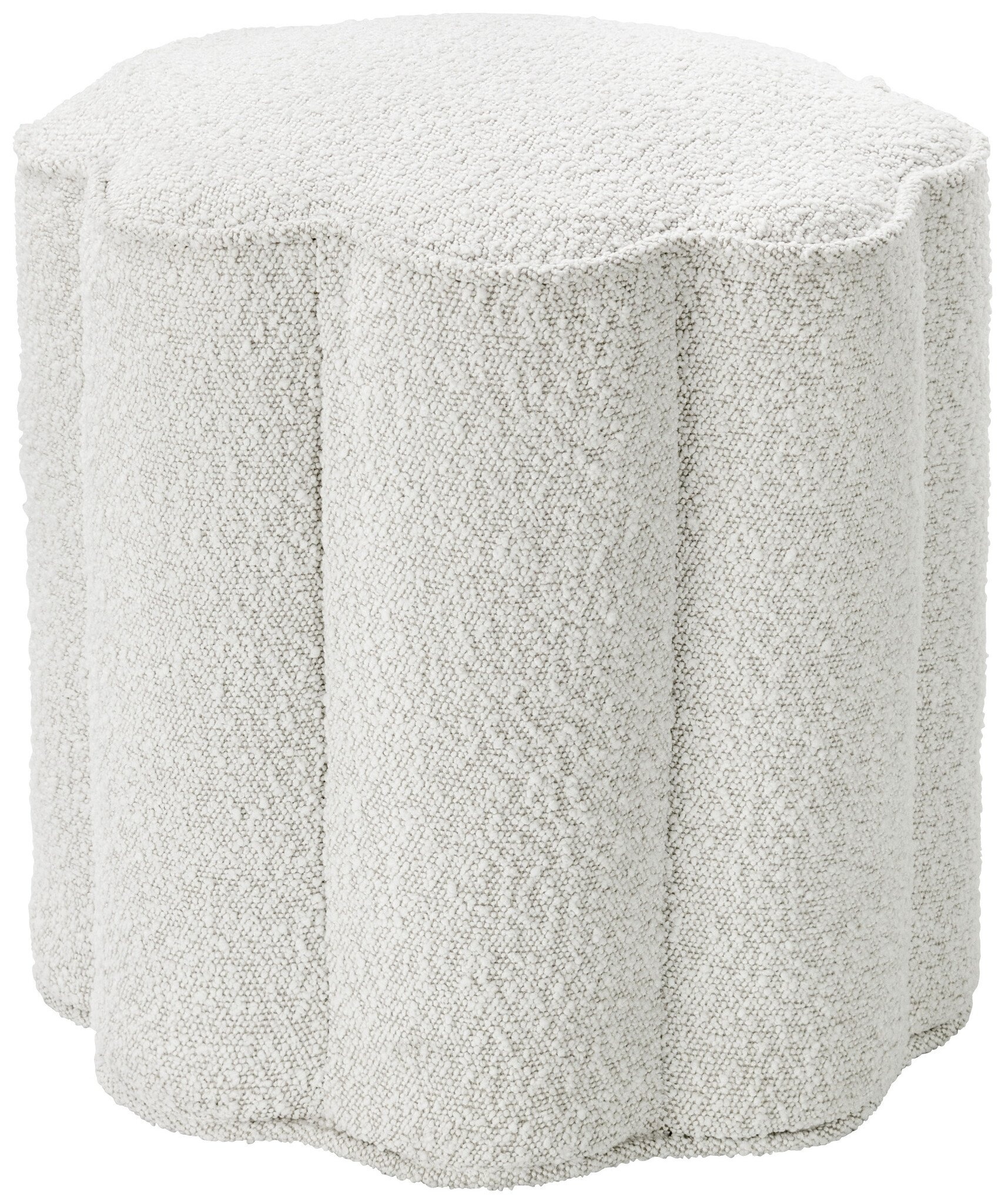 Multifunktionale günstig Kaufen-KARWEI Pouffe - Boucle Stoff - Weiß - (HxDØ) 45x46cm. KARWEI Pouffe - Boucle Stoff - Weiß - (HxDØ) 45x46cm <![CDATA[Ein Pouf ist der multifunktionale Alleskönner im Haus. Brauchen Sie einen Fußhocker, eine zusätzliche Sitzgelegenhei