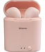 Denver TWE-46 - Ohrhörer - Drahtlos - Drahtlose Ohrhörer - Bluetooth - mit Ladebox - Freisprecheinrichtung - Sport - Headset - In-Ear - Bluetooth 5.0 - Pink