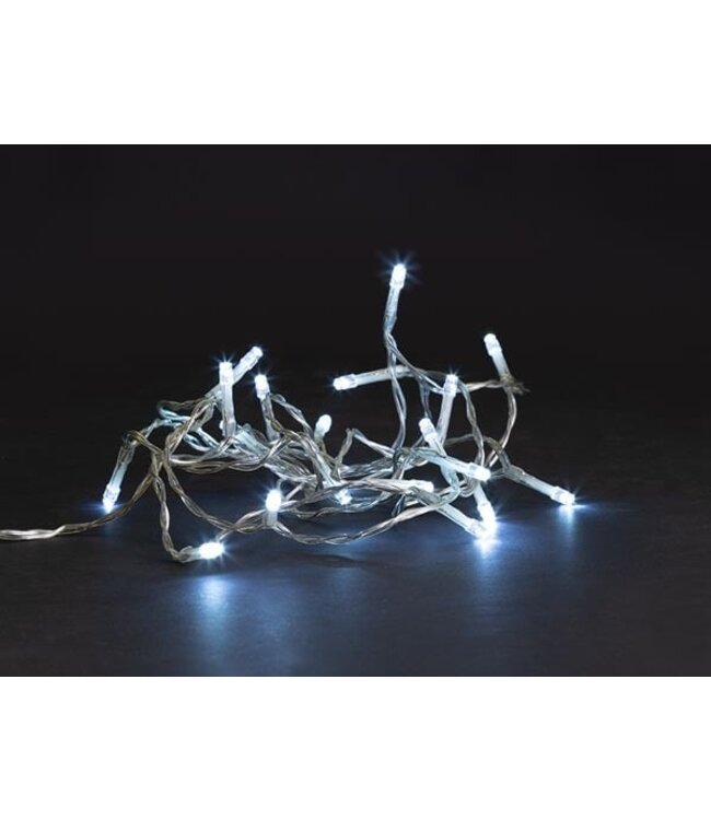 Vellight Weihnachtsbeleuchtung - 2m - 20 LEDs - Weiß - nur für Innenräume