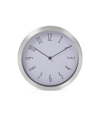 Perel Perel Aluminium Wanduhr - Ø 20 cm