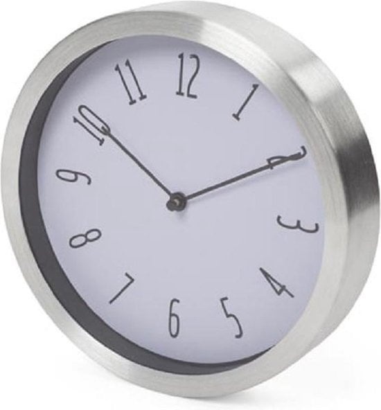 5410329696320 - Aluminium Wanduhr - Ø 20 cm 5410329696320 - Aluminium Wanduhr - Ø 20 cm