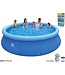 Avenli - Aufblasbares Schwimmbad - Aufstellpool - Rundes Schwimmbad - 360 cm mit Filterpumpe - Blau