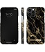 iDeal of Sweden iPhone 12 - 12 Pro Backcover Fall - Golden Smoke Marble