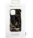 iDeal of Sweden iPhone 12 - 12 Pro Backcover Fall - Golden Smoke Marble