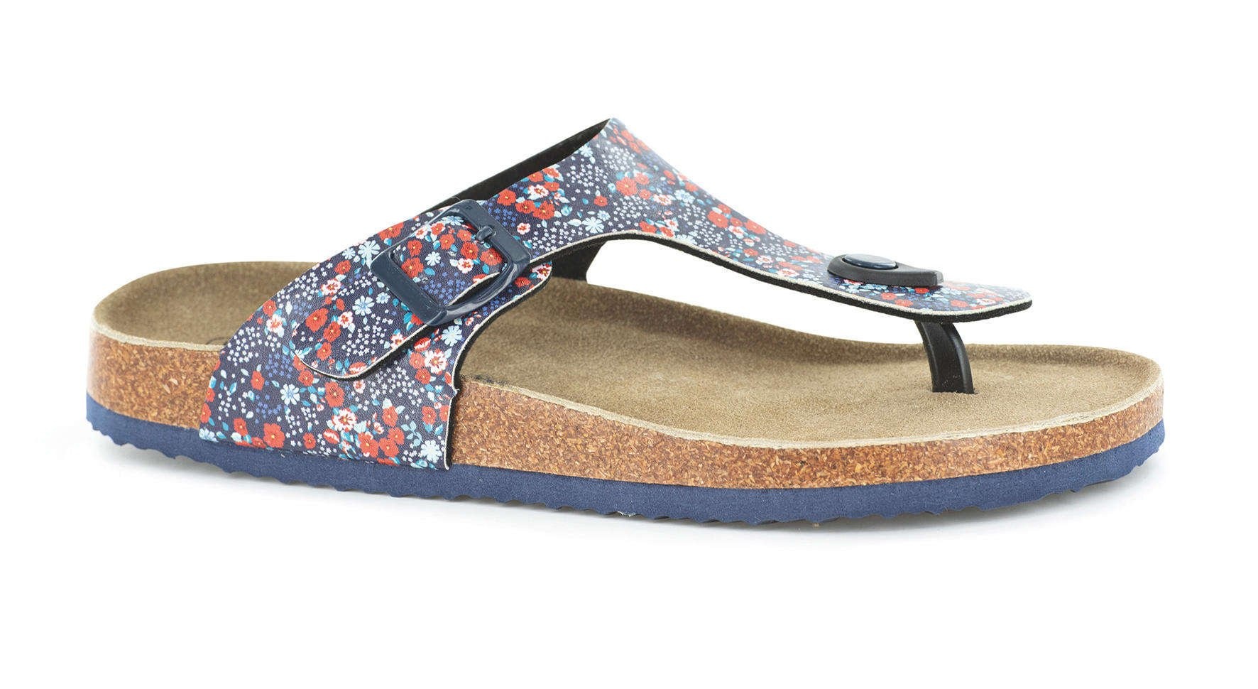 Blumen der günstig Kaufen-BLACKFOX Sandale Florida blau. BLACKFOX Sandale Florida blau <![CDATA[Tritt stilvoll ein mit diesen wunderschönen blauen Sandalen von BLACKFOX, verziert mit einem lebendigen Blumenmuster. Diese Sandalen in Größe 41 verkörpern nicht nur Komfort, sonder