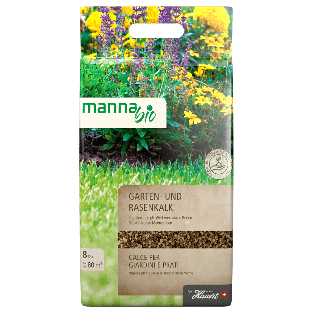 SET von günstig Kaufen-Manna Bio Garten- und Rasenkalk. Manna Bio Garten- und Rasenkalk <![CDATA[MANNA RASEN- UND GARTENKALK Manna Rasen- und Gartenkalk wird zum Ausgleich von Kalziumverlusten eingesetzt. Er verhindert, dass der Gartenboden sauer wird. Von wenigen Ausnahmen abg