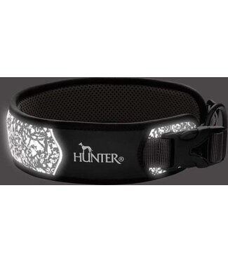 Hunter Hals Divo Reflect S 25-35 cm, schwarz/grau