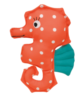 Petlando Petlando Floaterz Babsi Hundespielzeug Seepferdchen Orange/Blau