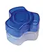 Vetlando Tablettenzerkleinerer mit Behälter - Tablettenzerkleinerer - Blau