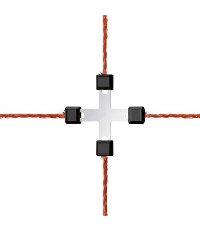 AKO Drahtkreuzverbinder Litzenclip verzinkt 3mm (5 Stück)