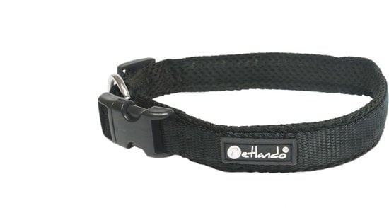 Schwarz XL günstig Kaufen-Hundehalsband Petlando Mesh Collar XL Schwarz 55-60cm. Hundehalsband Petlando Mesh Collar XL Schwarz 55-60cm <![CDATA[Dieses verstellbare Mesh-Halsband ist ein sehr solides, aber weiches Halsband mit hohem Tragekomfort durch das leichte und atmungsaktive 