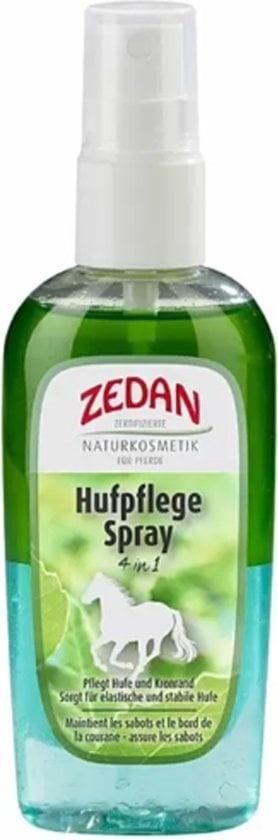 Nr 5 günstig Kaufen-Zedan - Hufpflege - Spray 4 in 1 - 275 ml. Zedan - Hufpflege - Spray 4 in 1 - 275 ml <![CDATA[Das 4-in-1-Hufpflegespray von ZEDAN eignet sich zur dauerhaften Pflege von Hufwand, Kronrand, Strahl und Sohle. Es fördert das gesunde Hufwachstum und sorgt fü