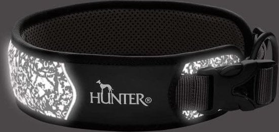 HR Sport günstig Kaufen-Halsung Divo Reflect L, schwarz/grau. Halsung Divo Reflect L, schwarz/grau <![CDATA[Hundehalsband für Sport und Freizeit Bequeme, atmungsaktive und weiche Polsterung Hochreflektierend für gute Sichtbarkeit Mit Zugentlastung Wetterfest und pflegeleicht]]