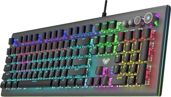 SE Mechanische günstig Kaufen-Aula SZ096 Spiel mechanische Tastatur. Aula SZ096 Spiel mechanische Tastatur <![CDATA[?PROFESSIONAL TRUR MECHANICAL KEYBOARD? Mit Dual-Core-IC-Chip auf Gaming-Niveau verfügt sie über zwei leistungsstarke Kerne, die reaktionsschnell, präzise und zuverl