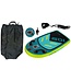 XQ Max bodyboard - 105 x 60 x 10 cm - Grün / Blau / Schwarz