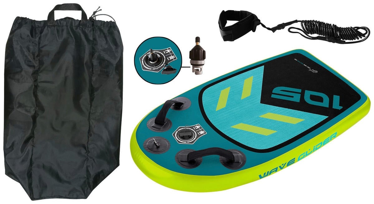 Meer Urlaub günstig Kaufen-XQ Max bodyboard - 105 x 60 x 10 cm - Grün / Blau / Schwarz. XQ Max bodyboard - 105 x 60 x 10 cm - Grün / Blau / Schwarz <![CDATA[Das XQ Max Bodyboard ist unverzichtbar bei einem sportlichen Urlaub am Meer. Ist Ihnen das Surfen ein bisschen zu h