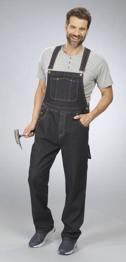 Mr.Hobby günstig Kaufen-Stretch-Overall-Jeans, Farbe schwarz, Größe 26. Stretch-Overall-Jeans, Farbe schwarz, Größe 26 <![CDATA[Ob für Hobby oder Beruf - Sie werden Ihre neue Bewegungsfreiheit genießen! Das robuste Jeans-Material ist sowohl in Längs- als a