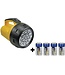 Leistungsstarke Led-Taschenlampe - 16 Leds - 4 X D-Batterie