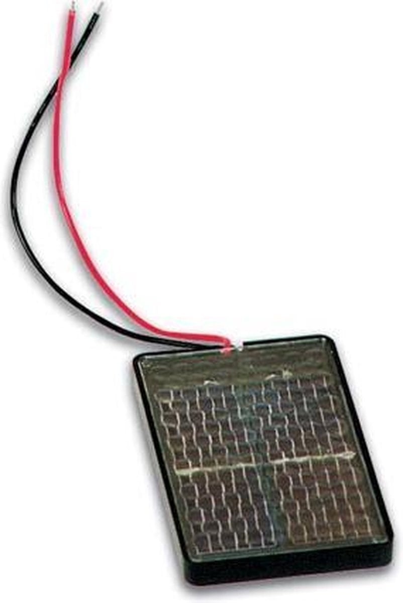 800M X günstig Kaufen-Gekapselte Solarzelle (0,5V/800Ma). Gekapselte Solarzelle (0,5V/800Ma) <![CDATA[Spezifikationen: * Solarmodul: polykristallin * Spannung: 0,5 V * Stromstärke: 800 mA * Anschlüsse: Drähte * Abmessungen: 66 x 95 x 6 mm * für Bildungszwecke]]>. 