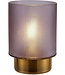 Pauleen Pure Glamour Tischlampe Gelb Kupfer E27