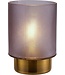 Pauleen Pure Glamour Tischlampe Gelb Kupfer E27