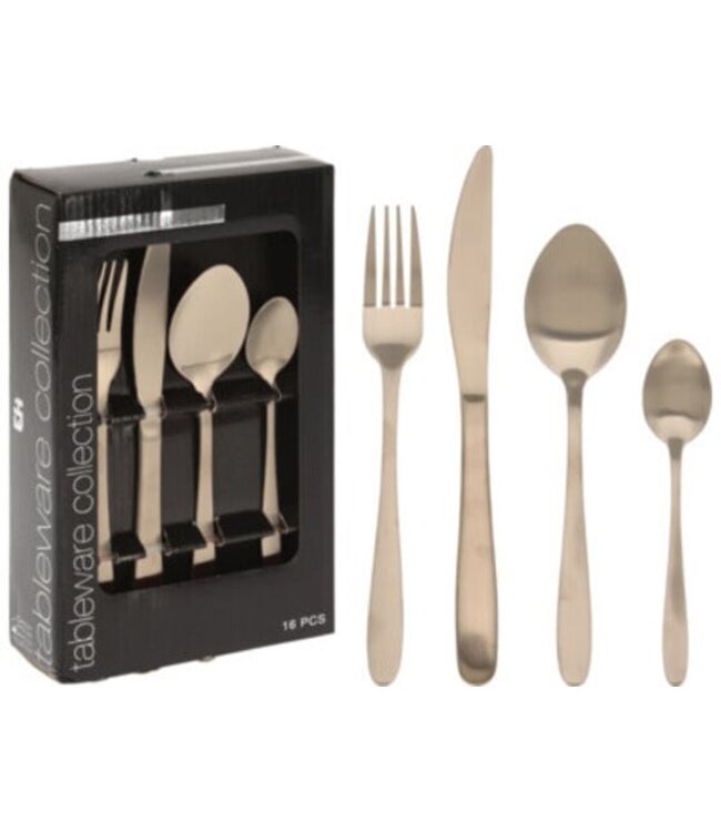 Tableware Collection Besteckset - 16 Teile - Silber