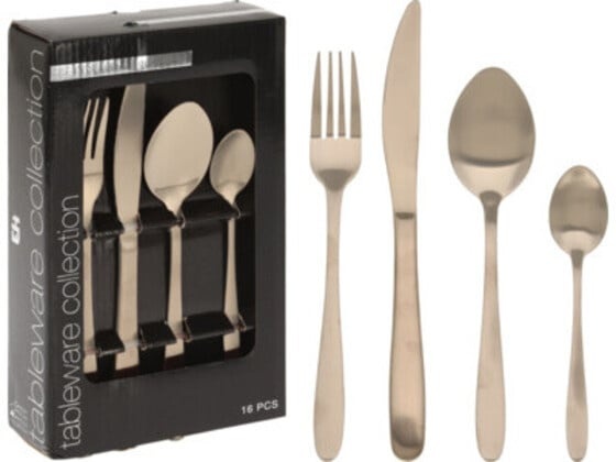 Collection günstig Kaufen-Tableware Collection Besteckset - 16 Teile - Silber. Tableware Collection Besteckset - 16 Teile - Silber <![CDATA[Informationen zum Produkt Besteckset für 4 Personen in Silber. Eine festliche Angelegenheit für Ihren gedeckten Tisch. Das Besteck besteht 