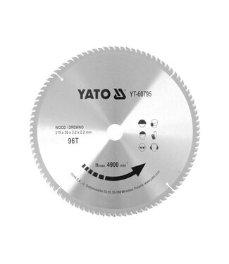 YATO YATO Kreissägeblatt Ø315 mm - 96T - Innendurchmesser 30 mm