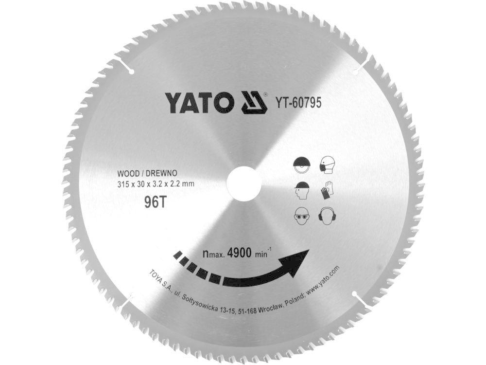 Karbid 3 günstig Kaufen-YATO Kreissägeblatt Ø315 mm - 96T - Innendurchmesser 30 mm. YATO Kreissägeblatt Ø315 mm - 96T - Innendurchmesser 30 mm <![CDATA[Dieses Widia (Wolframkarbid) Yato-Sägeblatt ist für Quer-, Längs- und Winkelschnitte geeignet. Sie könn