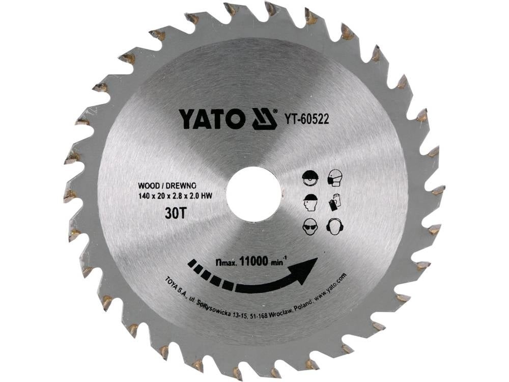 MK 1 günstig Kaufen-YATO Kreissägeblatt Ø140 mm - 30T - Innendurchmesser 20 mm. YATO Kreissägeblatt Ø140 mm - 30T - Innendurchmesser 20 mm <![CDATA[Dieses Widia (Wolframkarbid) Yato-Sägeblatt ist für Quer-, Längs- und Winkelschnitte geeignet. Sie könn