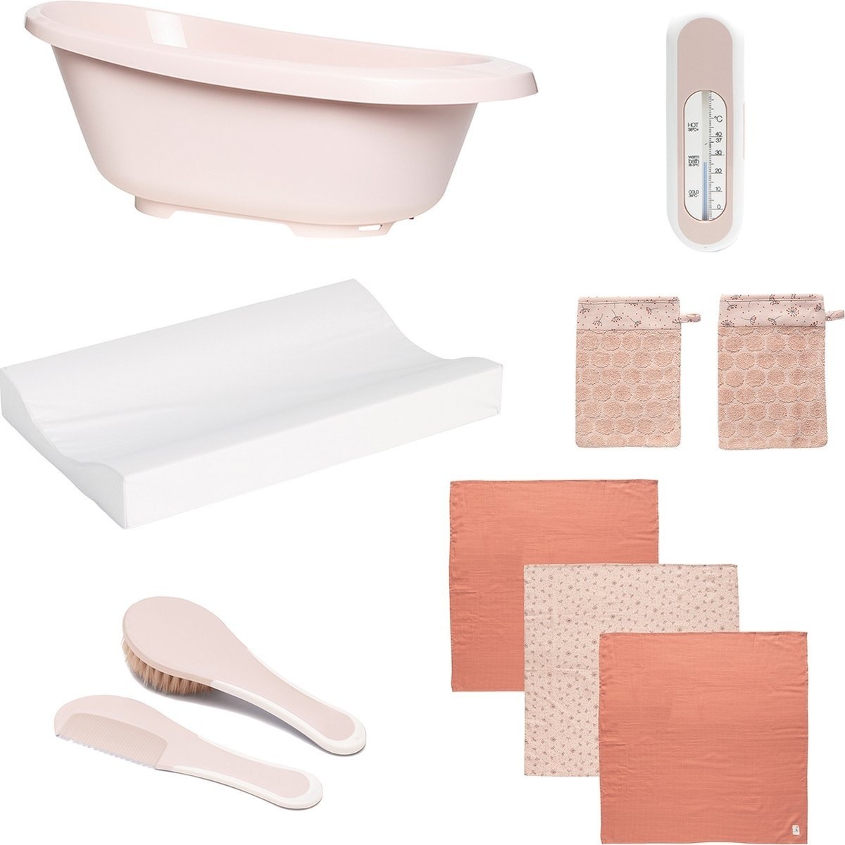 Baby for günstig Kaufen-Bébé-jou Badset Sense Hydrophil Mellow Rose. Bébé-jou Badset Sense Hydrophil Mellow Rose <![CDATA[Informationen zum Produkt Mit diesem schönen Set von Bébé-jou sind Sie startklar. Das Set enthält eine Babybadewanne, eine Wickelunte