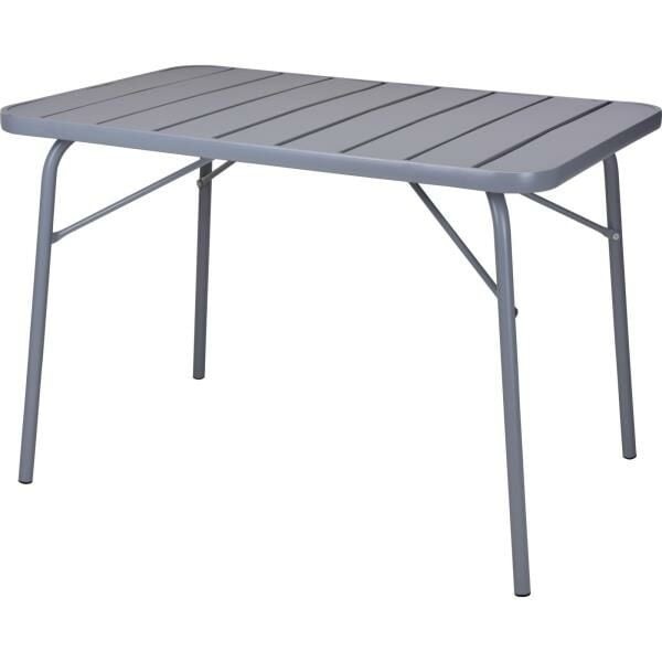 grau rund günstig Kaufen-Mesa Metalltisch - Grau - 110x70x75cm. Mesa Metalltisch - Grau - 110x70x75cm <![CDATA[Der Mesa-Metalltisch ist ein Tisch für den Außenbereich, kann aber auch in Innenräumen verwendet werden. Aufgrund des Materials wird der Tisch nicht so schnell schmut