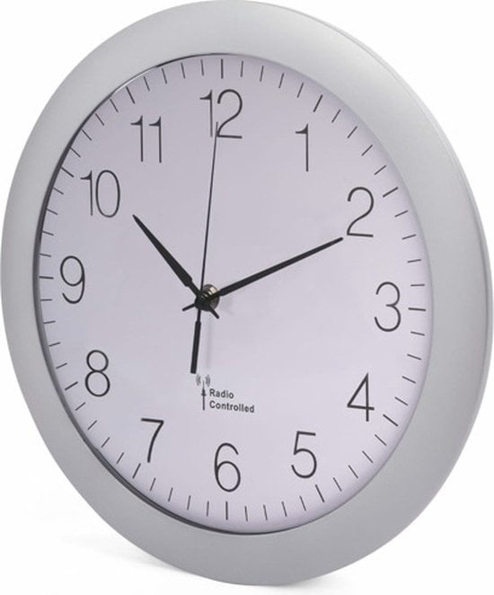 5410329696436 - Wanduhr aus Aluminium - Ø 30 cm 5410329696436 - Wanduhr aus Aluminium - Ø 30 cm